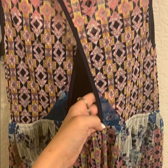 Mini pattern dress - Picture 4 of 4